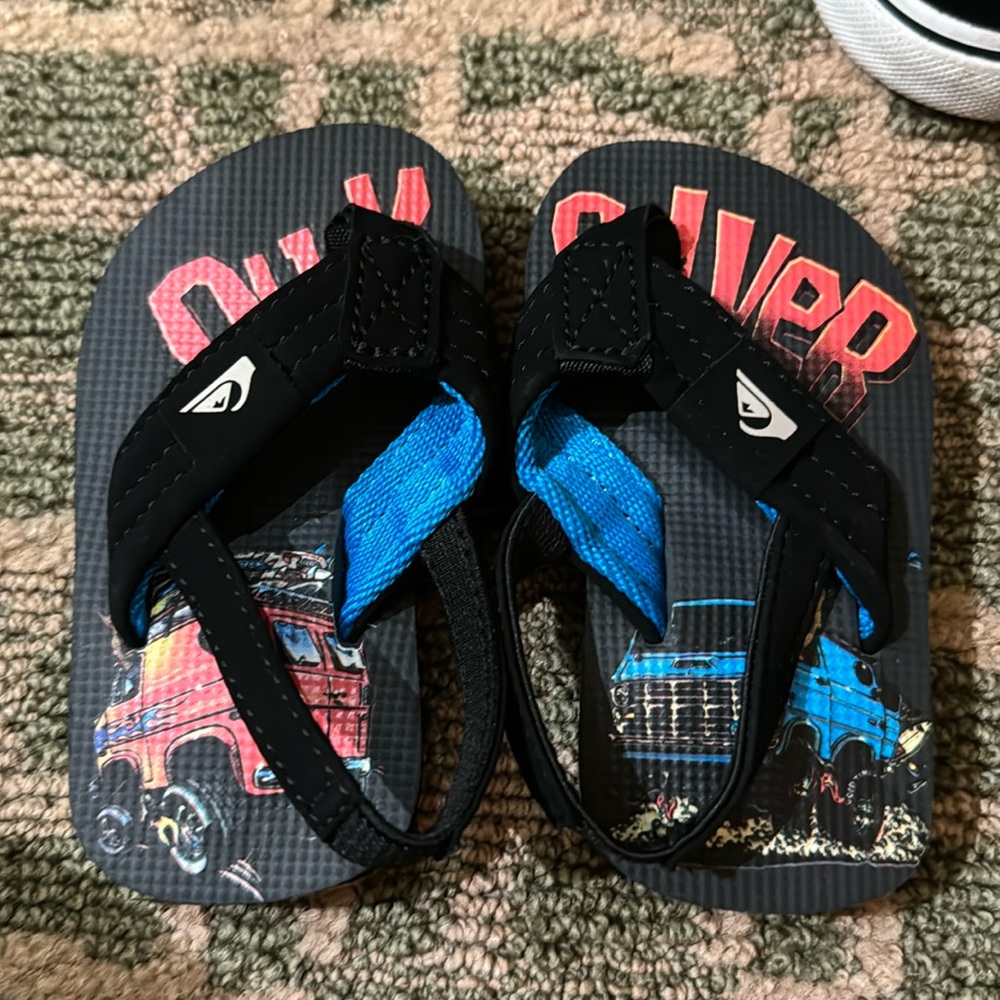 NEW! Quicksilver baby toddler sandals USA 4